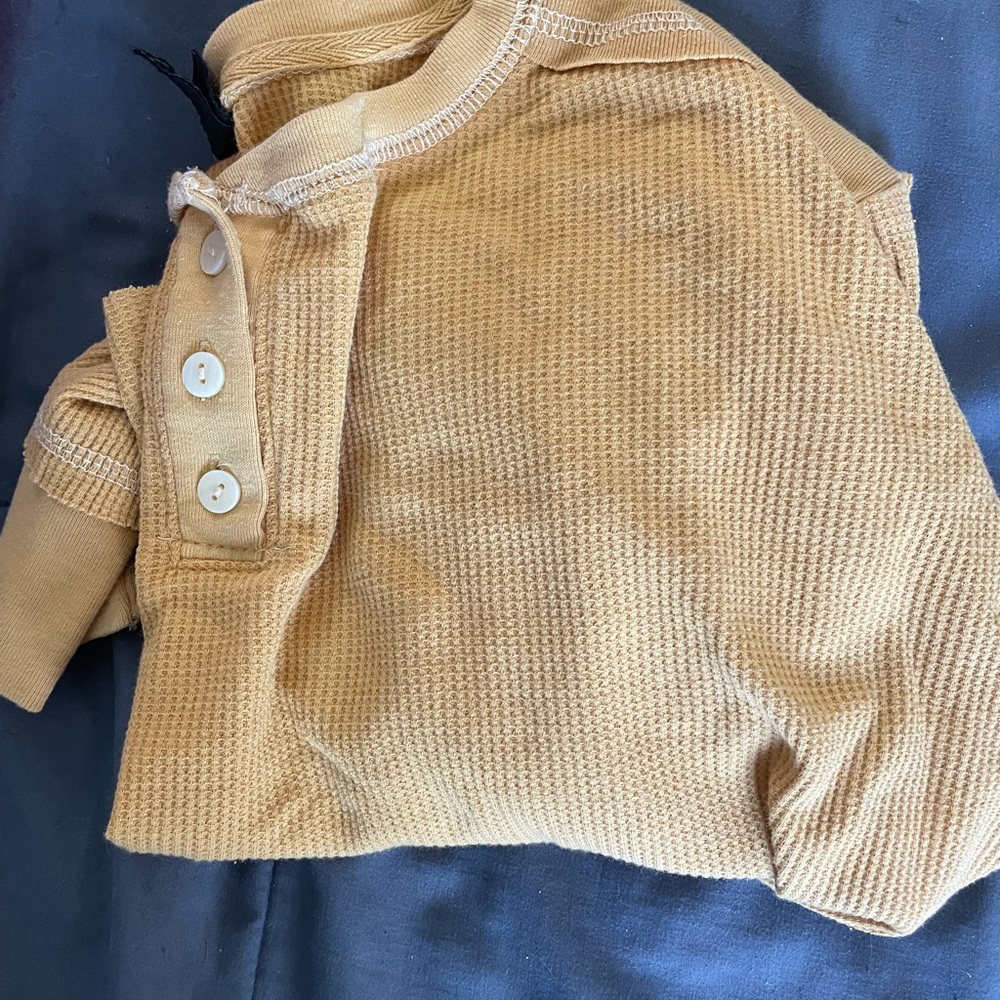 Wild Fable Mustard Knit Top